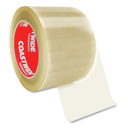 Coastwide Professional Industrial Packing Tape, 3" Core, 1.8 mil, 3" x 110 yds, Clear, PK24, 24PK 620-3X110
